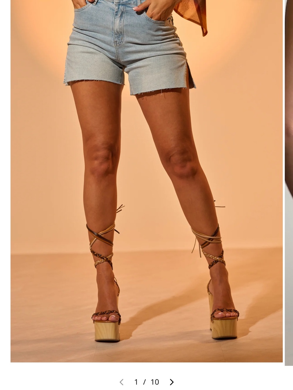 Akira Grace Denim Shorts